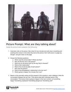 Picture Prompt: What are they talking about?