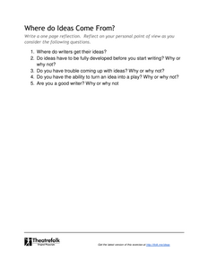 Where do ideas come from?