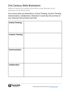 21st Century Skills Brainstorm