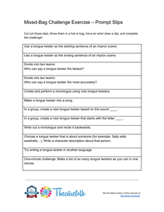 Tongue Twisters and Reflection