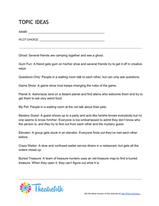 Topic Ideas