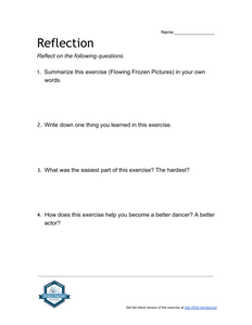 Dancing in the Drama Classroom - Reflection