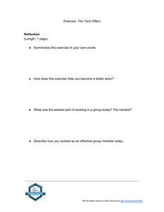 Exercise: The Tech Effect