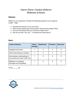 Improv Game: Creative Defiance