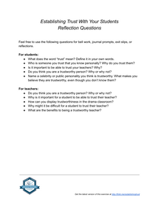 Establishing Trust With Your Students