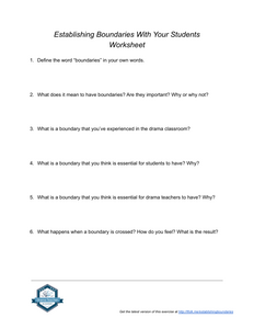 Establishing Boundaries With Your Students