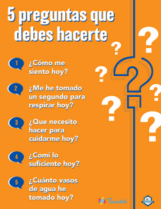 Self-care Classroom Posters (Spanish)