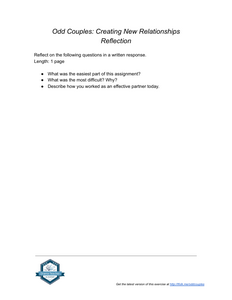 Odd Couples: Creating New Relationships