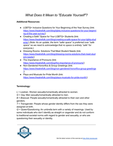 What Does It Mean to "Educate Yourself"?