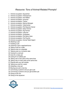 Tons of Animal Prompts!