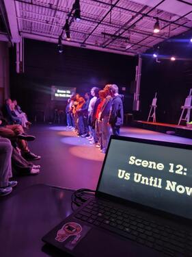 From the Cumberland Regional High School production (Bridgeton, NJ). Directed by Elisabeth Campbell.
