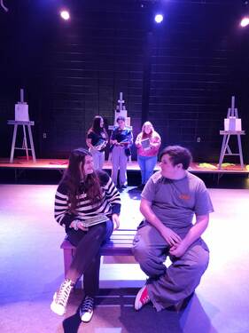 From the Cumberland Regional High School production (Bridgeton, NJ). Directed by Elisabeth Campbell.
