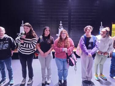 From the Cumberland Regional High School production (Bridgeton, NJ). Directed by Elisabeth Campbell.
