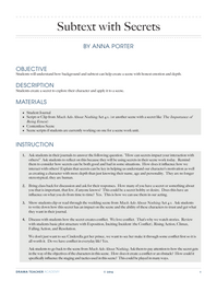 Subtext with Secrets