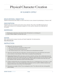 Physical Character Creation