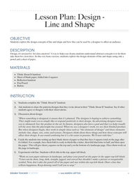 Design -  Line and Shape
