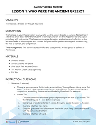 The Ancient Greek People