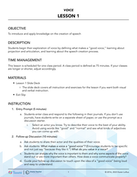 What makes a “good voice?”