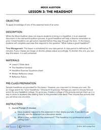 Becoming a Professional Actor: Headshots