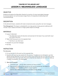 Meaningless Language