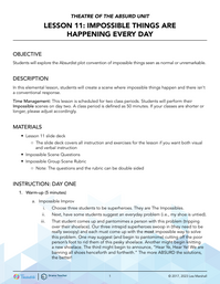 Impossible Things are Happening Every Day