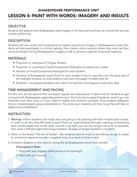 Paint with Words: Imagery and Insults