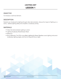 Introduction to Lighting