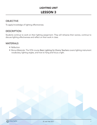 Lighting Effectiveness