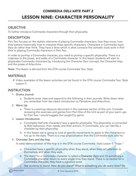 Character Personality