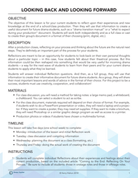 Looking Back and Looking Forward