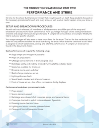 Performance and Strike