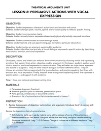 Persuasive Actions With Vocal Expression