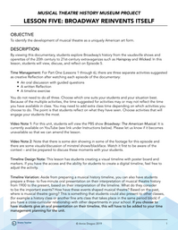 Broadway Reinvents Itself