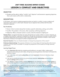 Conflict and Objectives