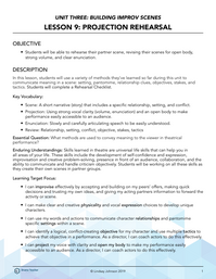 Projection Rehearsal