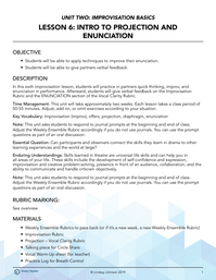 Intro to Projection and Enunciation
