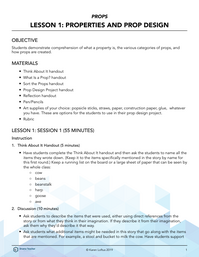 Properties and Prop Design