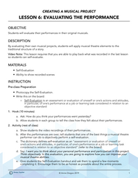 Evaluating the Performance