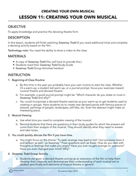 Devising Activity; Sweeney Todd