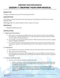 Practicing with Devised Theatre; Sweeney Todd