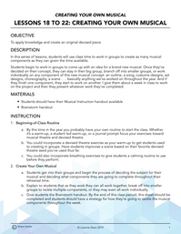 Creating Musical Components