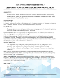 Voice Expression and Projection