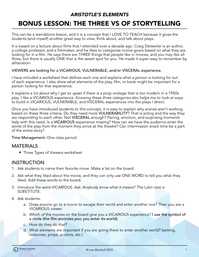 Bonus Lesson: The Three Vs of Storytelling