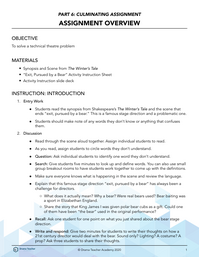 Culminating Activity