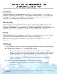 The Problematic Use of Brownfacing in Film