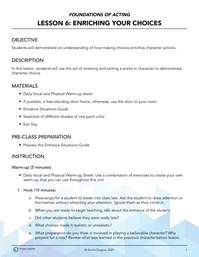 Enriching Your Choices