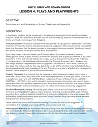 Plays and Playwrights