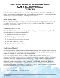 Part 2: Sanskrit Drama