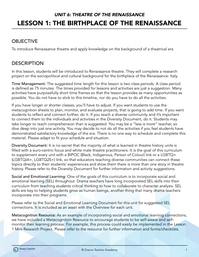 The Birthplace of the Renaissance