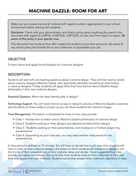 Machine Dazzle: Room for Art